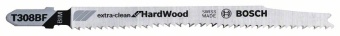 Пильное полотно T 308 BF Extraclean for Hard Wood упаковка 5 пилок 2608636569