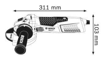   / Bosch GWS 19-125 CIE Professional 060179P002 (0.601.79P.002) 