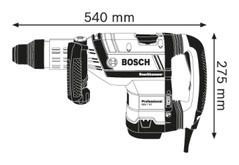 0611322000 Отбойный молоток с патроном SDS-max Bosch GSH 7 VC Professional 0.611.322.000 БОШ
