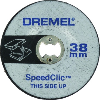 Шлифовальный круг  Dremel SC541 с системой EZ SpeedClic 2шт 2615S541JA купить с доставкой