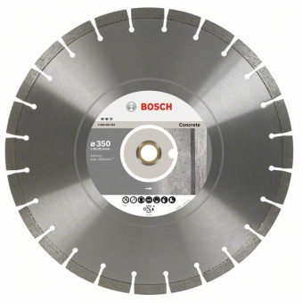Алмазный отрезной круг Expert for Concrete 450 x 25,40 x 3,6 x 12 mm 2608602563