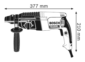  BOSCH  GBH 2-26 DRE   sds-plus Professional 0611253708 (0.611.253.708)       