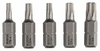 Набор из 5 насадок-бит Extra Hart (Torx®) T 10 T 15 T 20 T 25 T 30 25 mm 2607001768