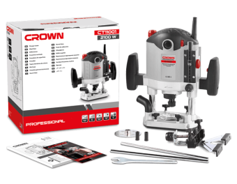 Вертикальный фрезер Crown CT11001 БОШ