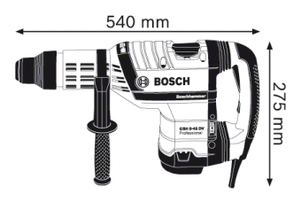 Перфоратор с патроном SDS-max Bosch / БОШ GBH 8-45 DV Professional 0611265000 в интернет магазине с доставкой по Москве