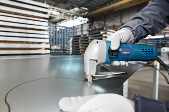 Вырезные ножницы Бош/ Bosch GSC 75-16 Professional 0601500500 (0.601.500.500) в интернет магазине с доставкой по Москве