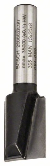 Пазовая фреза 8 mm, D1 15 mm, L 20 mm, G 51 mm 2608628387