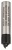 Четвертная штифтовая фреза 8 mm, R1 3,2 mm, D 9,5 mm, L 10,5 mm, G 41 mm 2608628405