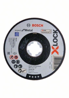 2608619254 X-LOCK   125x1.6 E.f.Metal (Bosch Expert for Metal) 2.608.619.254 