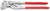 Клещи переставные-гаечный ключ XL хромированные knipex 400 мм KN 8603400