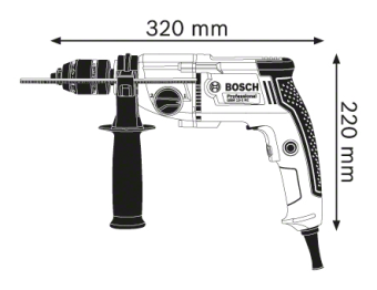 Дрель электрическая сетевая Bosch (БОШ) GBM 13-2 RE Professional 06011B2000 (0.601.1B2.000) в интернет магазине с доставкой по Москве