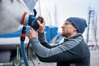 Эксцентриковая шлифмашина BOSCH GEX 40-150 060137B202 (0.601.37B.202) БОШ