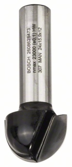 Галтельные фрезы 12 mm, R1 12 mm, D 24 mm, L 12,7 mm, G 57 mm 2608628473