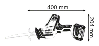   Bosch GSA 18 V-LI C Professional SOLO 06016A5001 (0.601.6A5.001)       