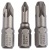 Набор из 3 насадок-бит Extra Hart (PZ) PZ1 PZ2 PZ3 25 mm 2607001753