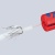 Инструмент для удаления изоляции с коаксиального кабеля 100 мм Knipex KN 1660100SB