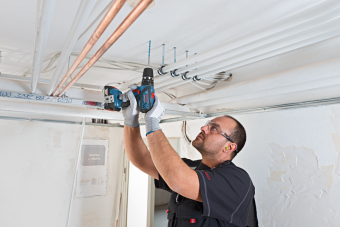 Аккумуляторная ударная дрель-шуруповёрт Бош- Bosch GSB 18-2-LI  Plus SOLO  Professional 06019E7102 (0.601.9E7.102) в интернет магазине с доставкой по Москве