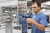 Дрель-шуруповерт аккумуляторная  Bosch GSR 12V-20 SOLO Professional 06019D4002 с подсветкой (0.601.9D4.002) в интернет магазине с доставкой по Москве
