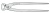 Knopex KN 9904280 (99 04 280) Клещи арматурные оцинкованные, глянцевая поверхность 280 мм