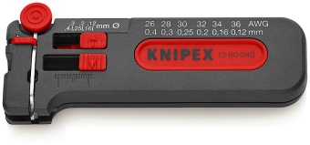 Съемник изоляции модель Mini 100 мм Knipex KN 1280040SB