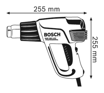 0601944703    BOSCH /  GHG 660 LCD Professional 0.601.944.703       