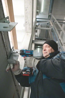 06019D8104 Аккумуляторный ударный гайковёрт Бош  Bosch GDS 18 V-EC 250 0.601.9D8.104 БОШ