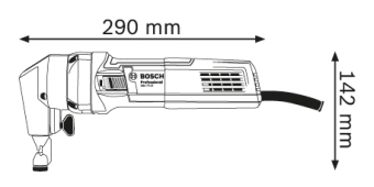 Вырубные ножницы Бош /Bosch GNA 75-16 Professional 0601529400 в интернет магазине с доставкой по Москве