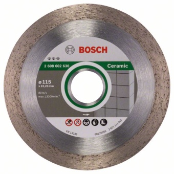 2608602630     ()   , ,  Bosch Best for Ceramic 115 x 22,23 x 1,8 x 10  2.608.602.630