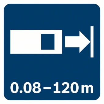 0601072F01  Лазерный дальномер Бош / Bosch GLM 120 C Professional 0.601.072.F01 БОШ