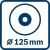 06017A3300 Угловая шлифмашина Bosch GWS 18-125 SPL Professional 0.601.7A3.300 БОШ