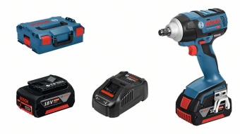 06019D8104 Аккумуляторный ударный гайковёрт Бош  Bosch GDS 18 V-EC 250 0.601.9D8.104 БОШ