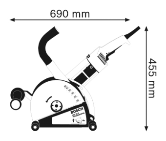     Bosch ()  GNF 65 A Professional 0601368708 (0.601.368.708) 