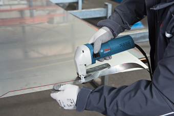 Вырезные ножницы Бош/ Bosch GSC 75-16 Professional 0601500500 (0.601.500.500) в интернет магазине с доставкой по Москве