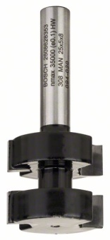 Гребневые фрезы 8 mm, D1 25 mm, L 5 mm, G 58 mm 2608628353