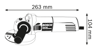 060137508N Угловая шлифмашина Bosch GWS 660 Professional 0.601.375.08N БОШ