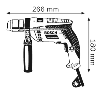 0601217100      : Bosch GSB 13 RE Professional ( 0.601.217.100)       