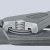 Прецизионные щипцы для стопорных колец 130 мм KN 4921A11 (49 21 A11)