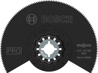 Сегментный пильный диск STARLOCK для резака Bosch BIM ACZ 100 BB Wood and Metal 100 mm 2608669118 (2.608.669.118)