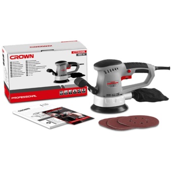 Эксцентриковая шлифовальная машина CROWN CT13395 БОШ