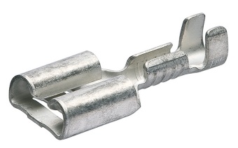 Штекерный разъем без изоляции 2,8*0,8 кабель 0,5-1 мм KN 9799050 (97 99 050)