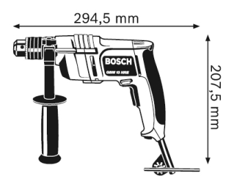Дрель Бош Bosch GBM 13 HRE Professional 0601049603 (0.601.049.603) в интернет магазине с доставкой по Москве