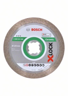 2608615164 X-LOCK      Bosch Best for Ceramic 125   2.608.615.164  