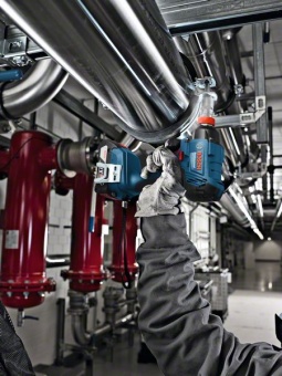 06019G5222 Аккумуляторный ударный шуруповерт/гайковерт Bosch GDX 180-LI + GSR 180-Li 2 x 1.5 Ah Professional 0.601.9G5.222 купить