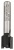 Пазовая фреза 8 mm, D1 12,7 mm, L 12,7 mm, G 50,8 mm 2608628399