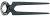 Клещи плотницкие фосфатированные, черного цвета 180 мм Knipex KN 5000180