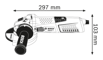   Bosch GWS 13-125 CIE Professional 06017940R2 