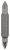 Набор из 3 двухсторонних насадок PZ1 PZ1 45 mm 2607001741