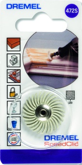 Абразивная щетка DREMEL 1шт EZ SpeedClic (472S) 2615S472JA купить с доставкой