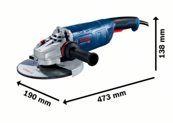 Угловая шлифовальная машина BOSCH / БОШ GWS 24-230 06018C3000 (0.601.8C3.000) БОШ