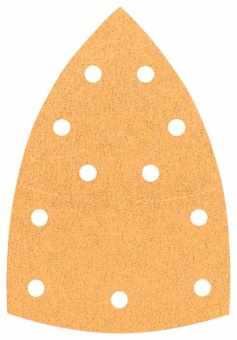 Набор из 10 шлифлистов 102 x 62, 93 mm, 40 2608607402
